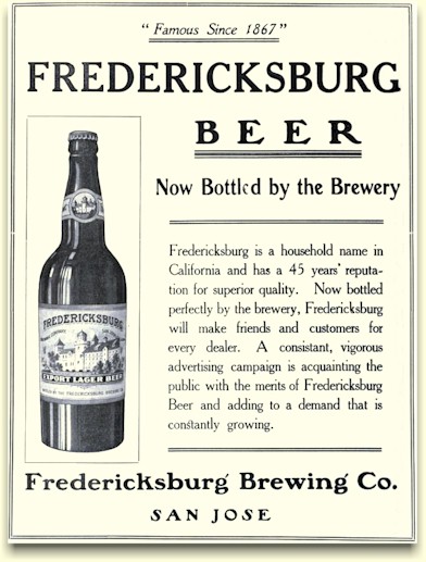  - fredericksburg beer ad